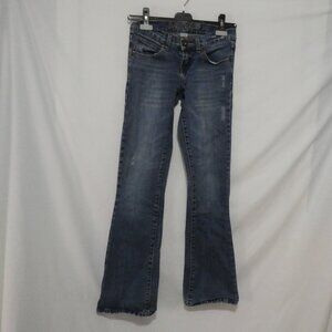 BABY BLUE JEANS | size 25 | Blue Distressed Denim Jeans